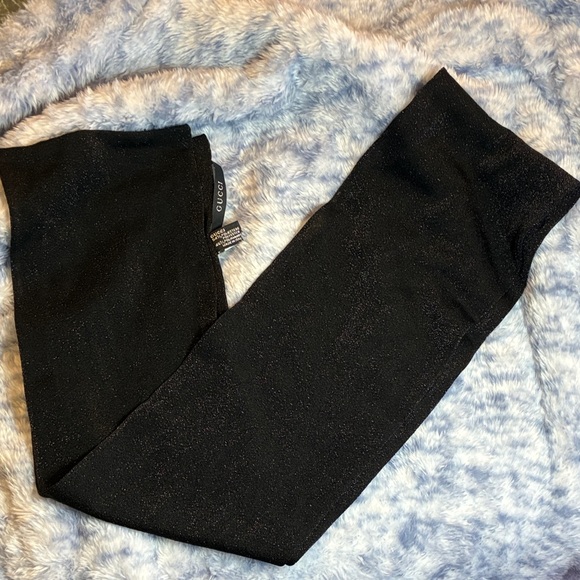 Gucci Accessories - Gucci Black Glitter Shimmer Scarf Italy 56” Long Neckerchief Elegant